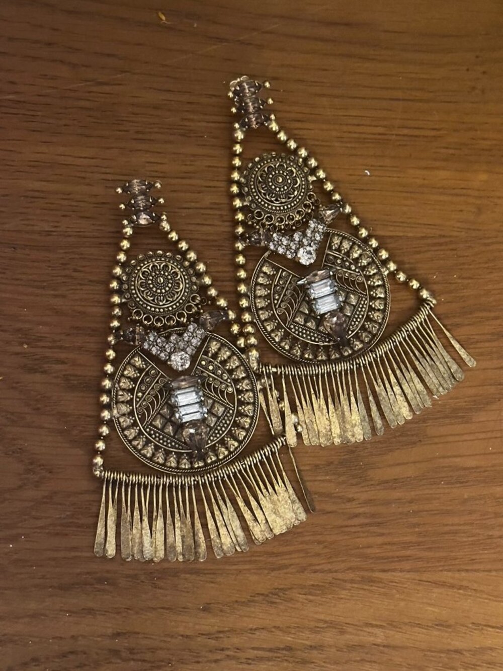 DYLANLEX Freida Statement Drop Earrings